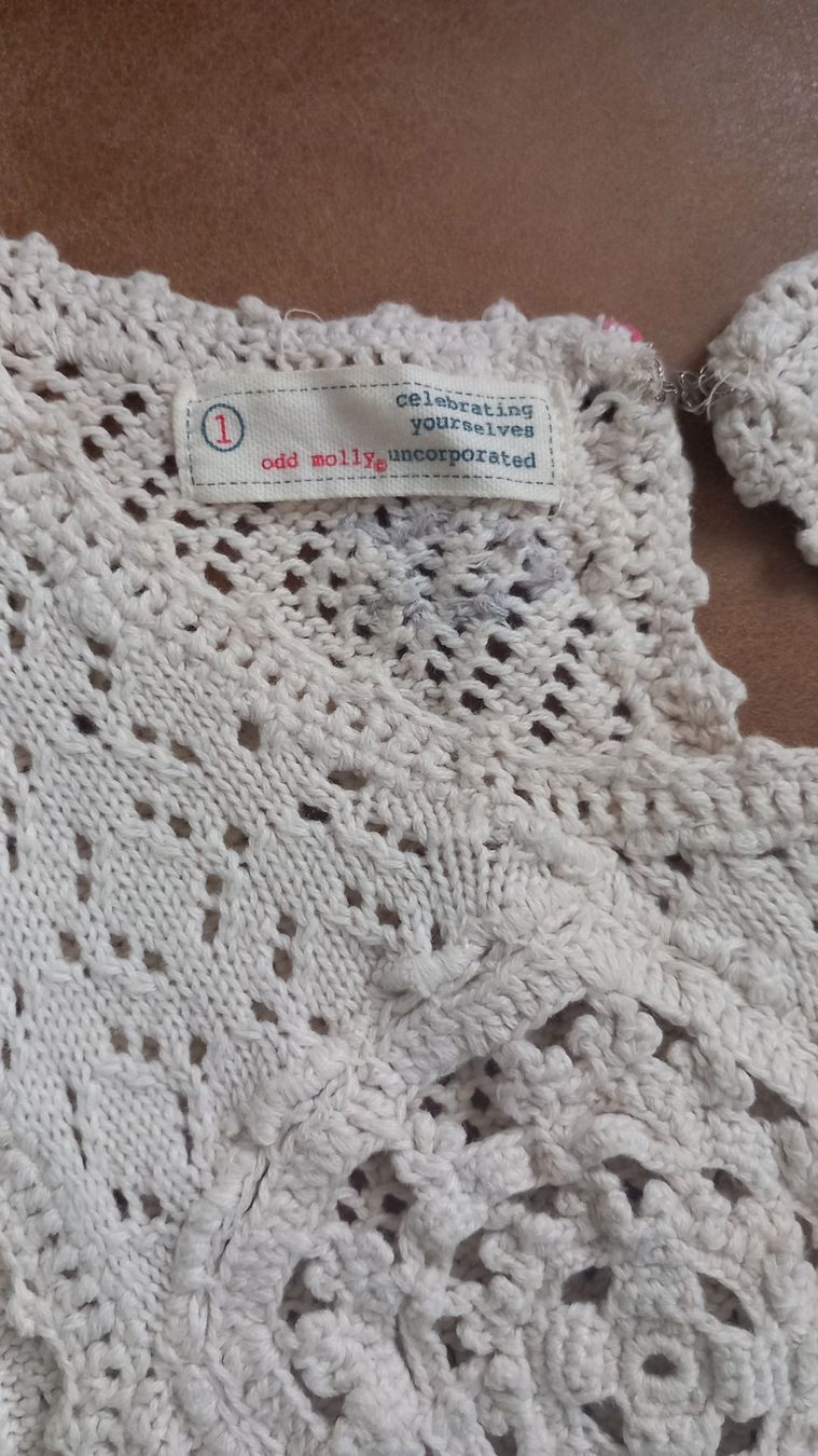 Odd Molly Vestiti: wunderschönes Häkelkleid odd molly size 1 – Usato da Eggersriet venduto da Taylorjam 2