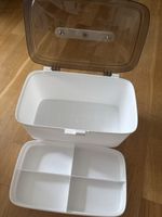 White Storage Box with Lid and Compartments - Great!