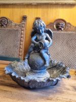 Deko Brunnen Engel Putto antiker Stil gartendeco