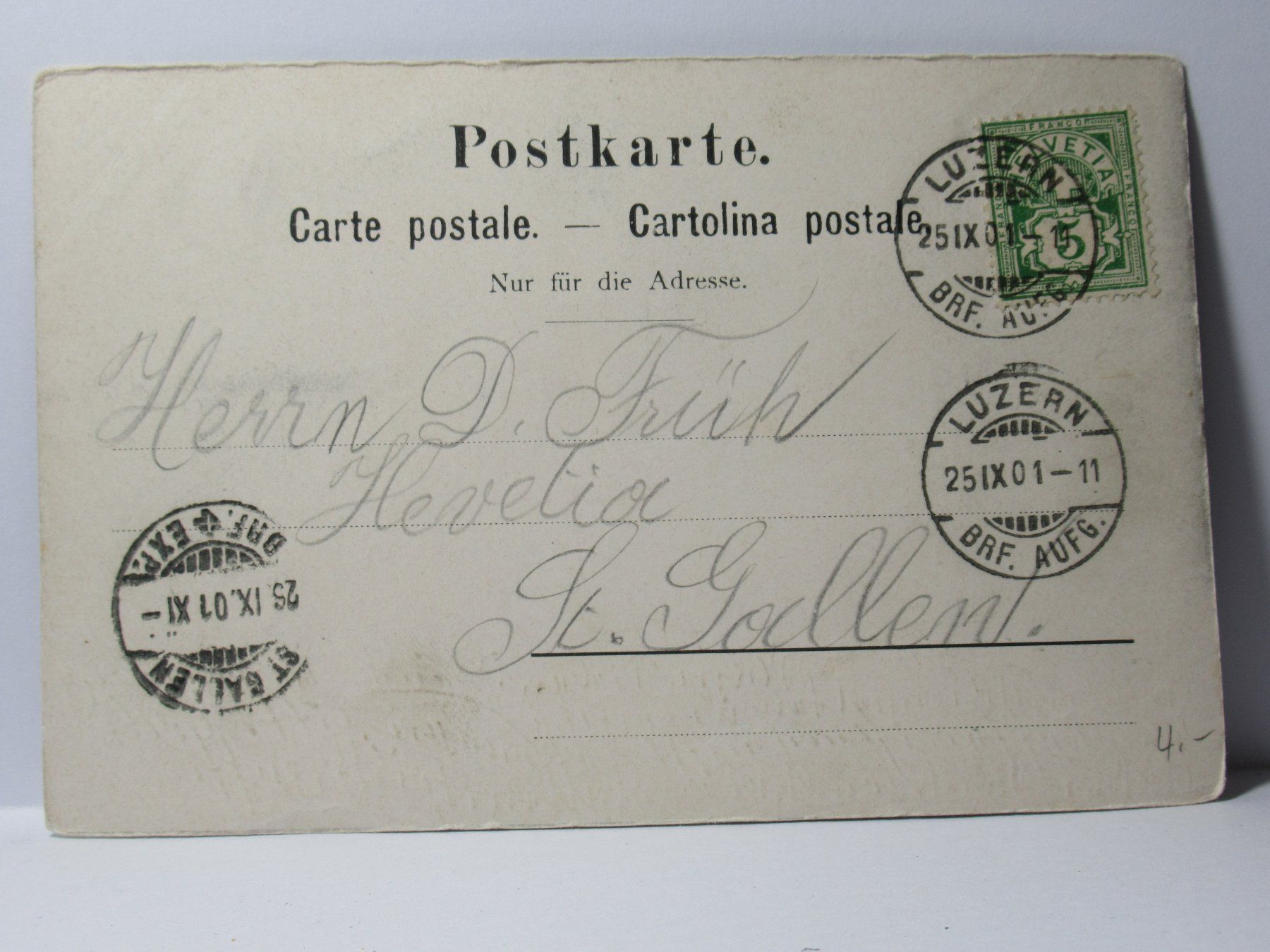 Cartes postales: Luzern - Löwendenkmal 1901 – D'occasion à Grenchen par Bluemchen1900 1