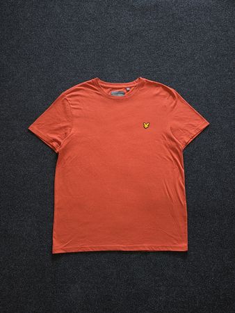 ​Lyle & Scott T-Shirt Orange – Grösse L