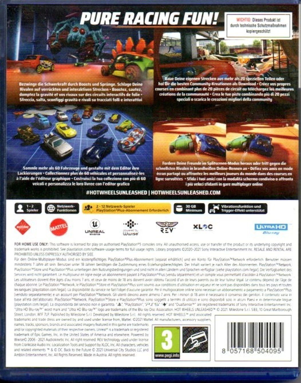 Giochi: Hot Wheels Unleashed Day One PS5 – Nuovo e nell'imballaggio originale da Schaffhausen venduto da Gemma_1966 1
