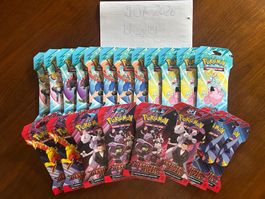 ENG - Destined Rivals & Journey Together Sleeved Booster