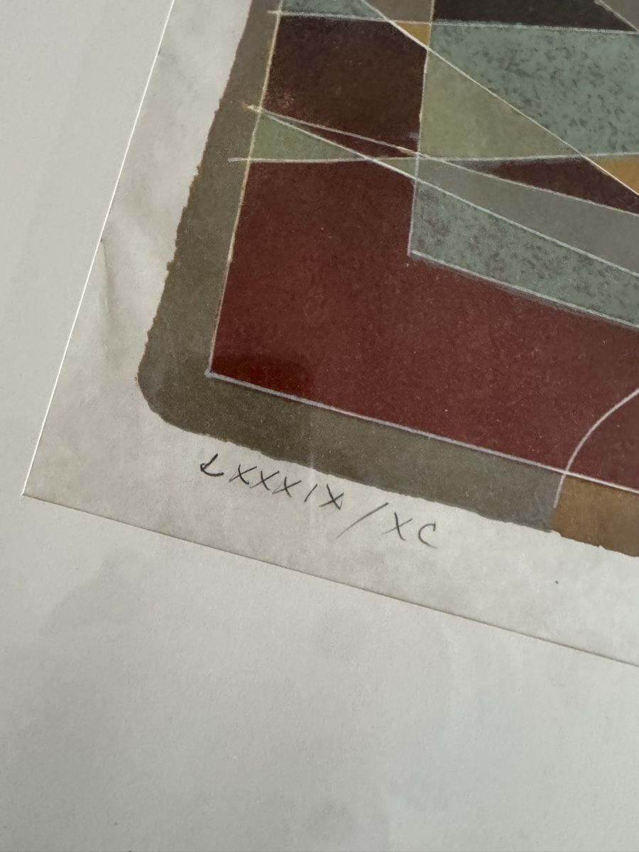 Grafiken & Lithographien: Lithografie signiert Hans Erni – Gebraucht aus Zürich von LuxuryJewellery 4