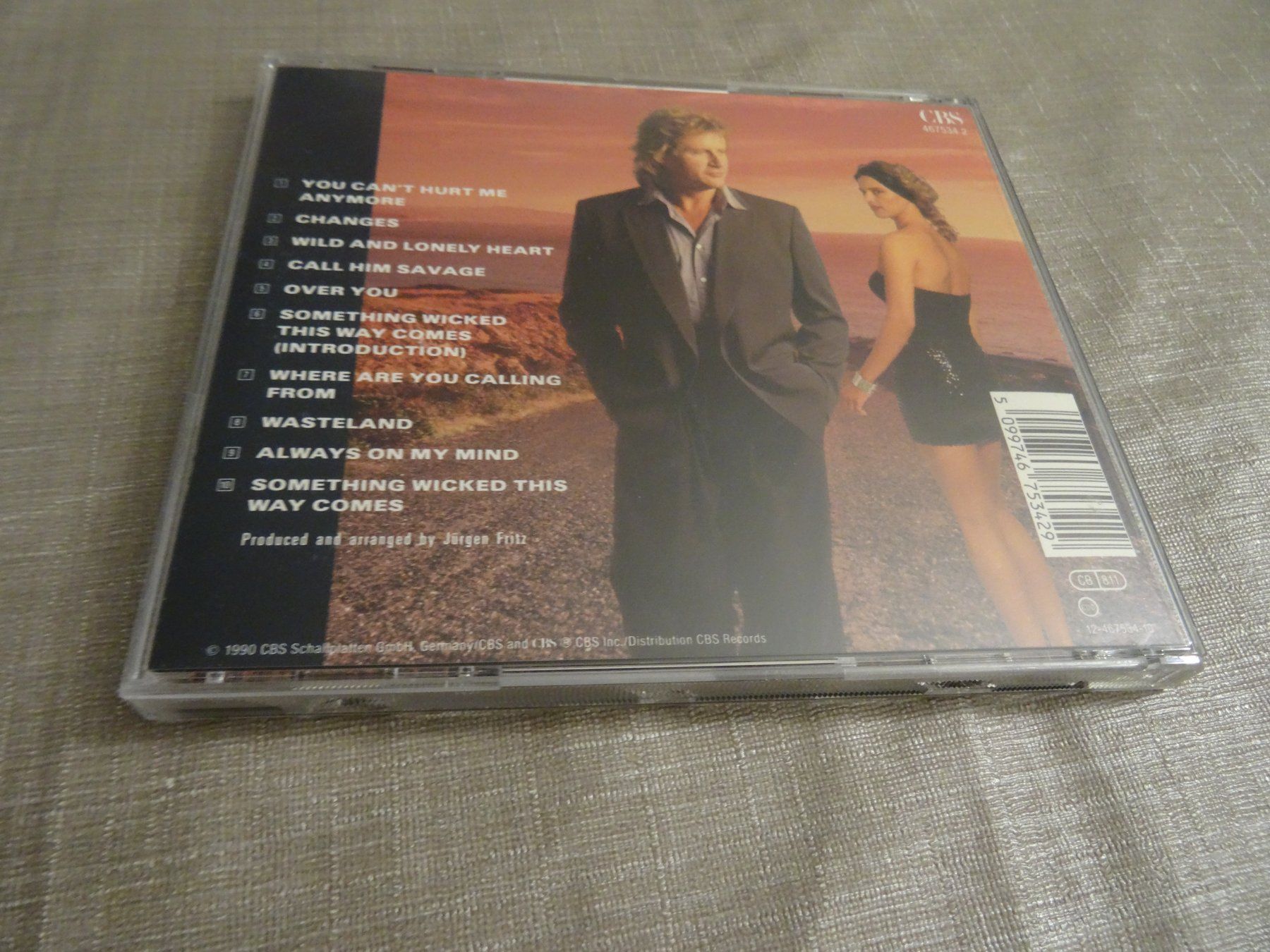 CD: Peter Hofmann - Wild and lonely Heat CD – Usato da Olten venduto da Disc-Ausverkauf 2