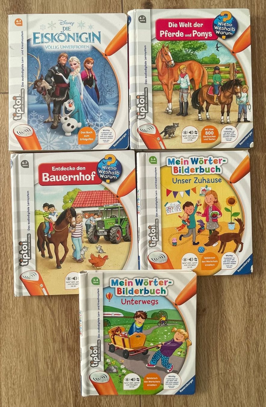 Tiptoi Spiele: 18 x Tip Toi (Spiele, Puzzle, Bücher, Globus) – Gebraucht aus Aadorf von Assyrian-Bazar 2