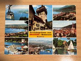 Ansichtskarte Bregenz Bodensee Österreich