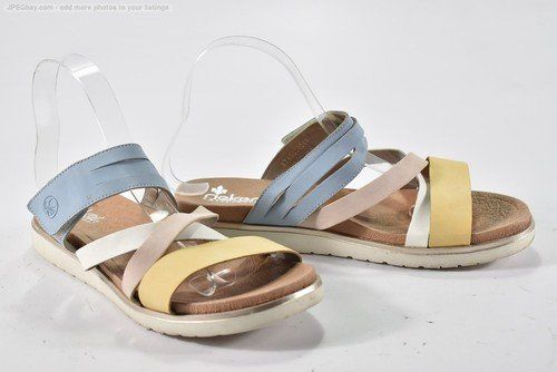 Rieker Scarpe da donna: Rieker Sandale, Gr. 40, NP 60.- – Nuovo (secondo la descrizione) da Ettingen venduto da sagada81
