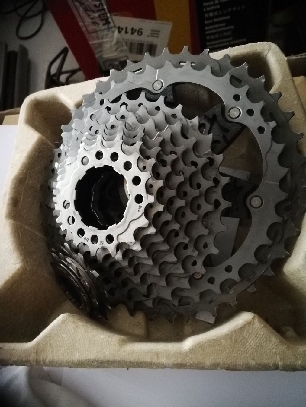 Shimano Pezzi di ricambio: Kassette Shimano XTR 9000 11-40 – Usato da Bosco Luganese venduto da svi_vv9w