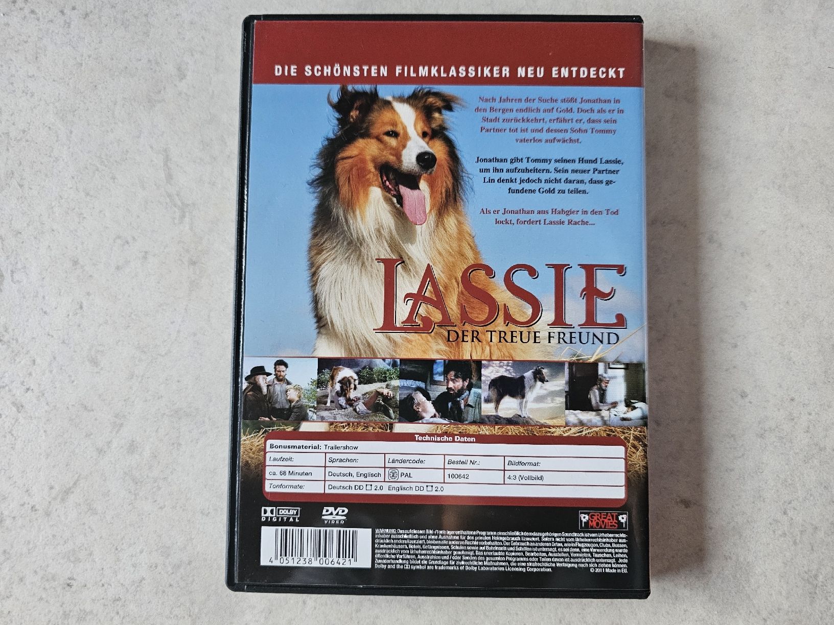 Tutti i DVDs: Lassie  -  Der treue Freund – Usato da Schneisingen venduto da backstore24 1