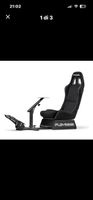 Sedile da corsa Playseat nero, condizioni buone stato