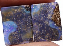 Australischer Boulder Opal Paar 16Cts.