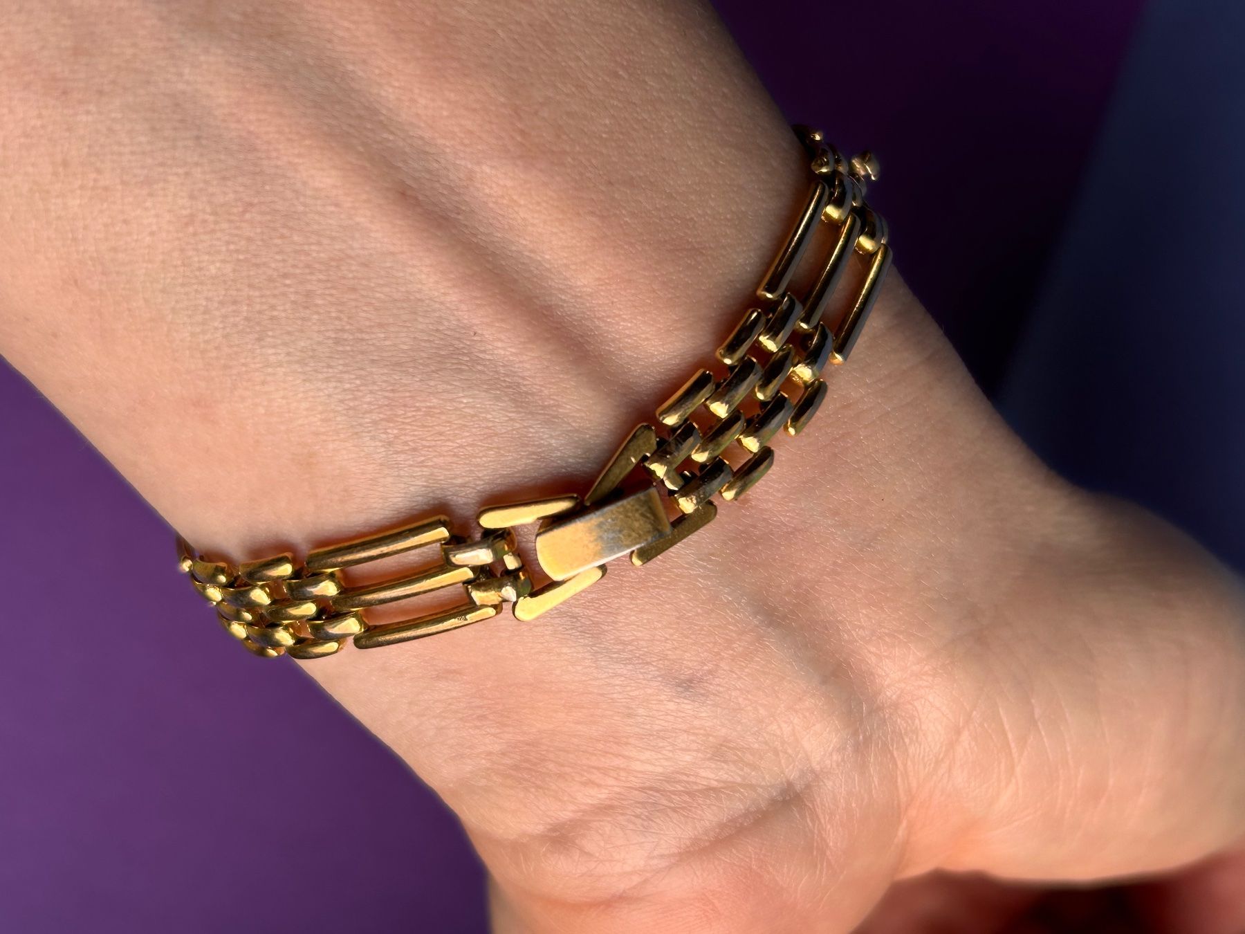 Armbänder & -reifen: Armband vergoldet (21cm) – Gebraucht aus Laufen von Bellebellezza 1