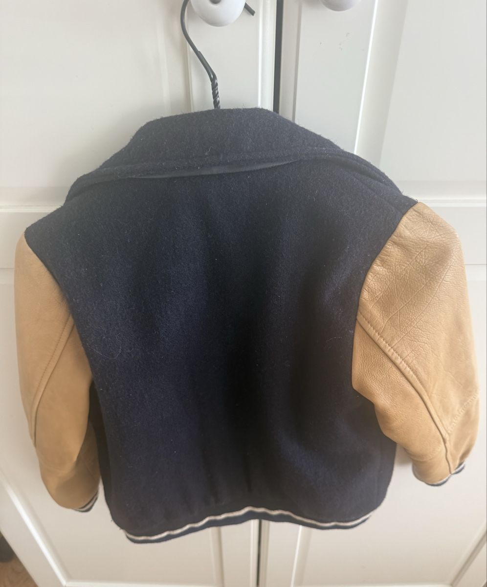 Giacche & Cappotti: Scotch & Soda Jacket / Leder Wolle Gr. 140 – Usato da Meilen venduto da Da-M 1