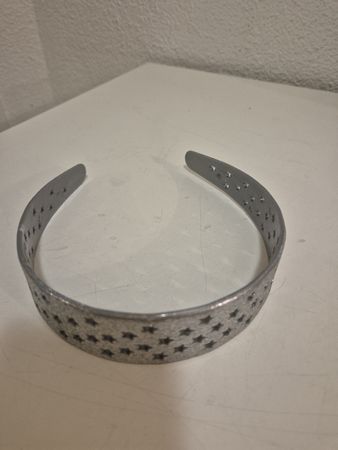 Haarreifen mit Sternen silber