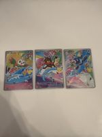 Lot de 3 cartes Pokémon first partners