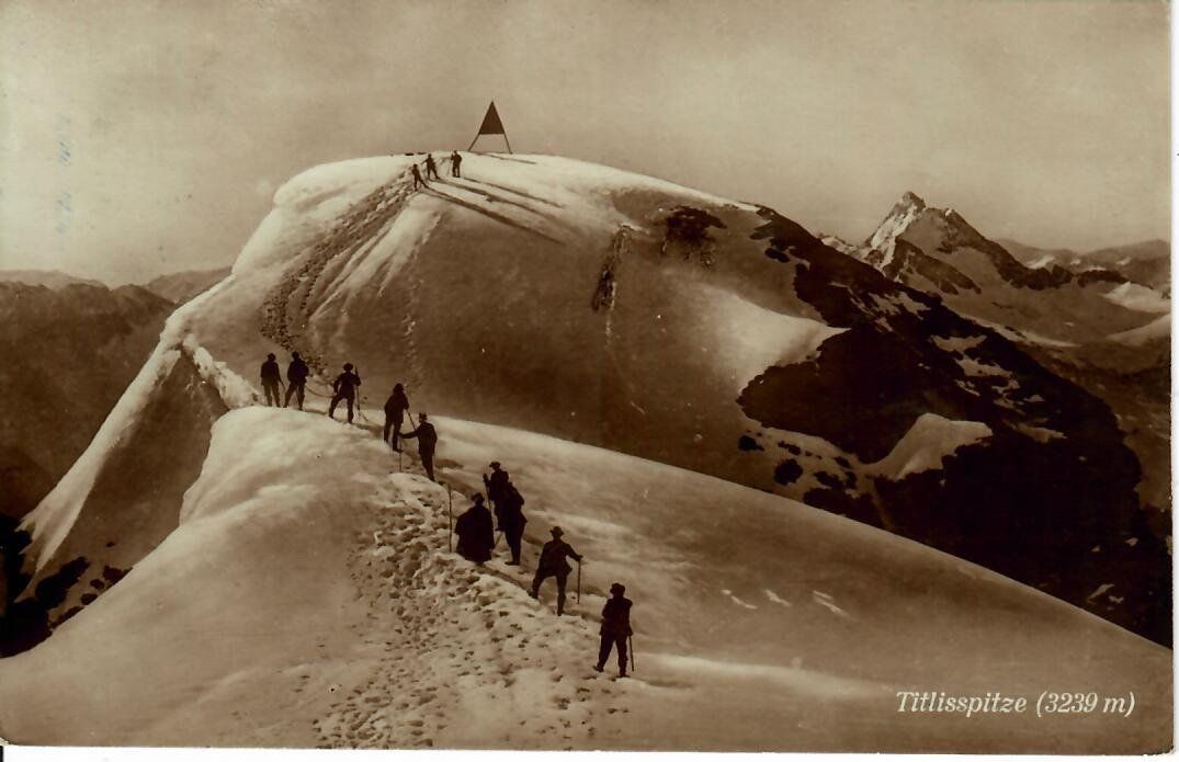 Ansichtskarten: Titlisspitze  1926 – Gebraucht aus Hochdorf von Ziegel-16