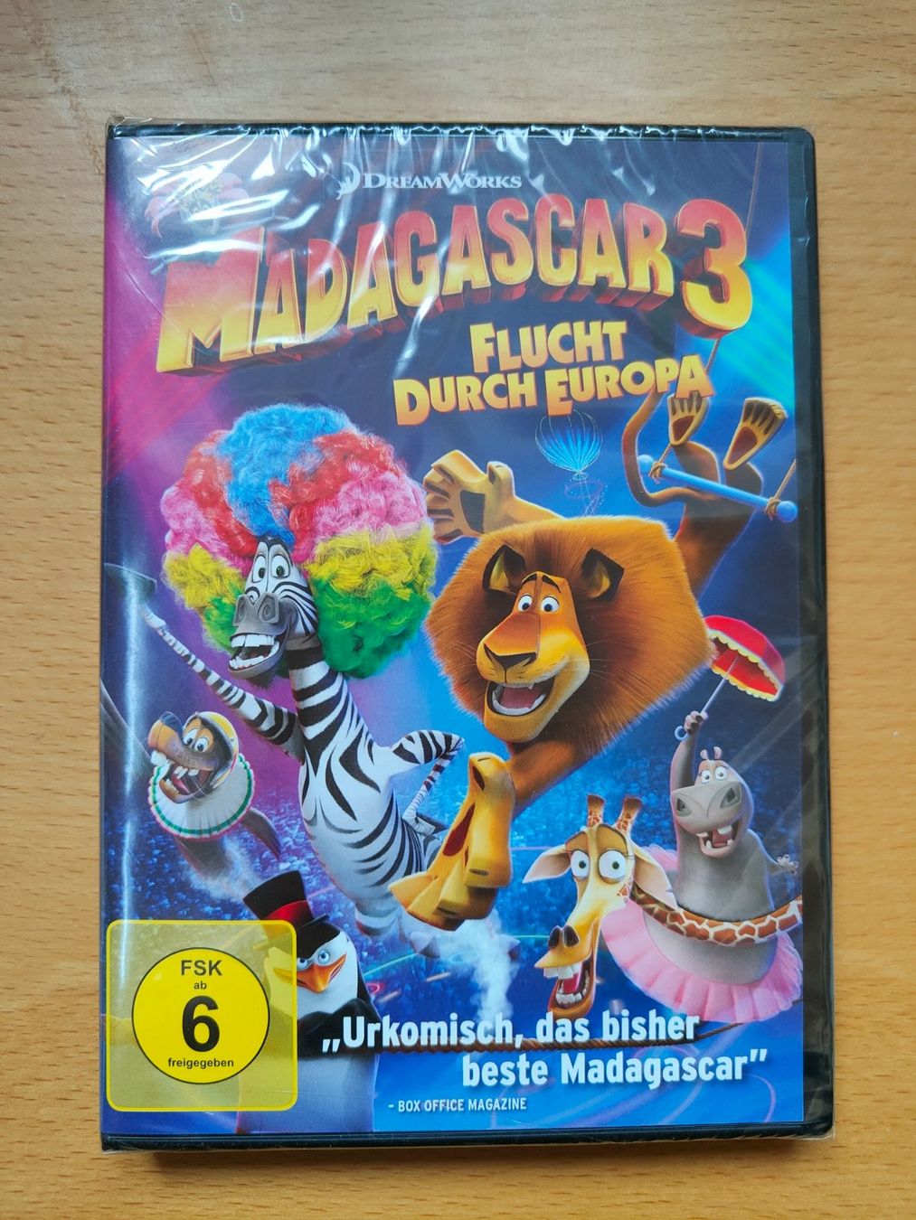 Tutti i DVDs: DVD "Madagskar 3" DreamWorks – Nuovo e nell'imballaggio originale da Winterthur venduto da Heftith