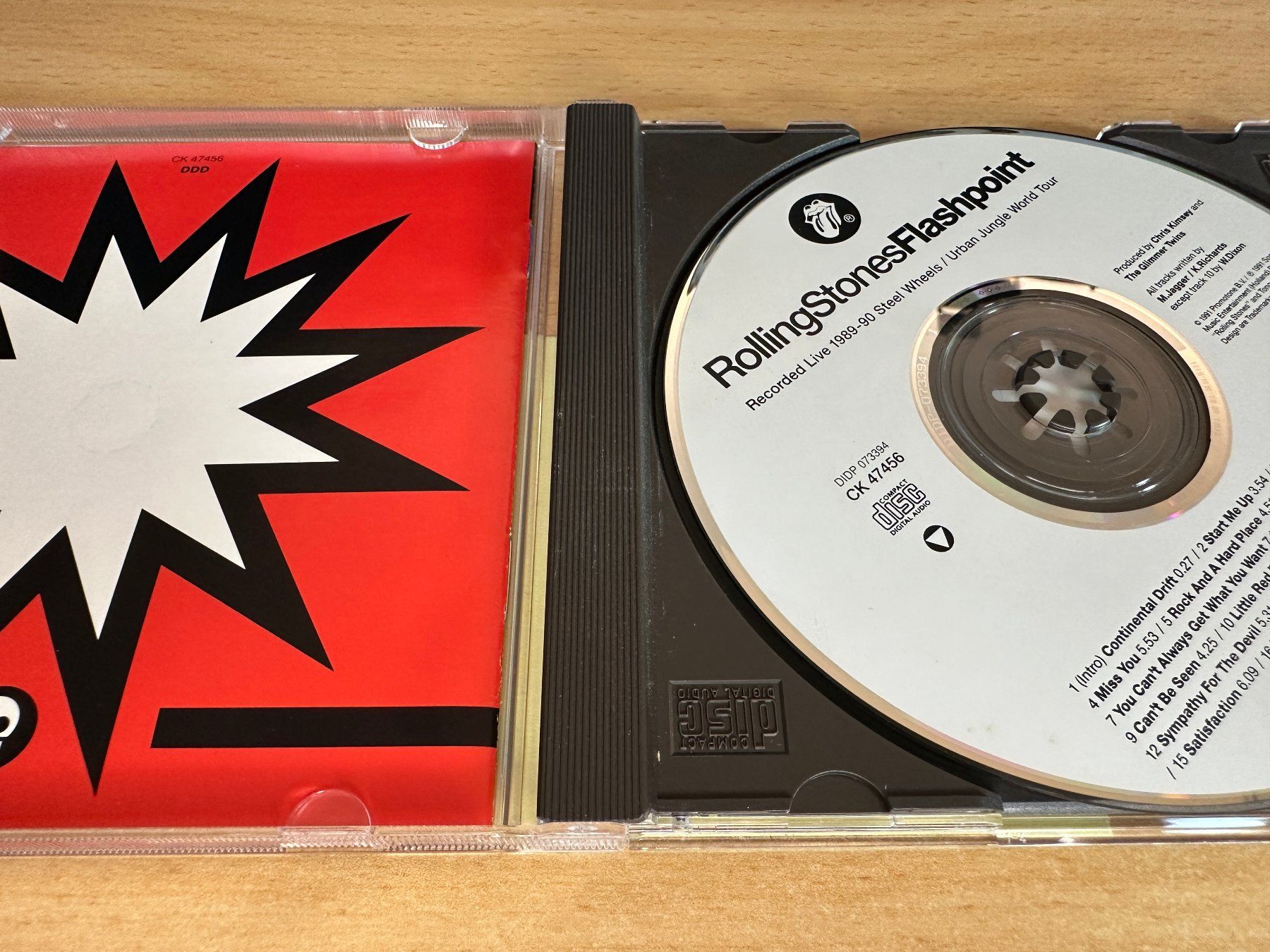 CD: RollingStones – Flashpoint – Usato da Rikon im Tösstal venduto da Alpenmutz 2