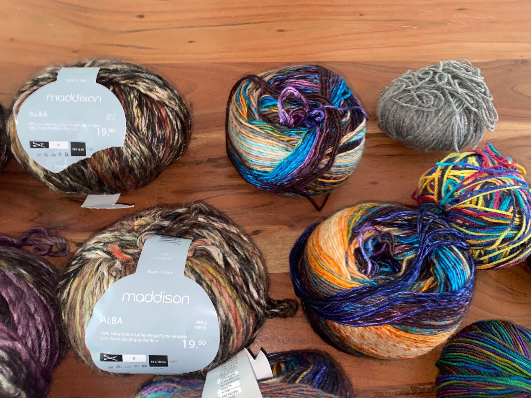 Wolle: Strickgarn divers - Merino, etc... – Neu (gemäss Beschreibung) aus Rotkreuz von mia_dc2r 4