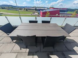 Gartentisch mit 6 Stühlen