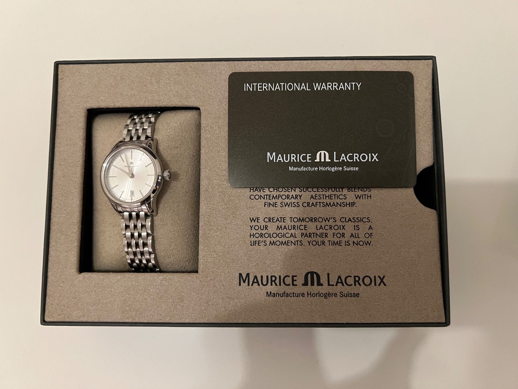 Maurice Lacroix Orologi: Maurice Lacroix Les Classiques Date Ladies – Usato da Basel venduto da Harper.G 5