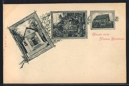 Maria Bildstein, Kapelle, Schrein und Ga