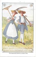 Vevey Fête des Vignerons 4.-11.8.1905 Fachuer et Faneuse