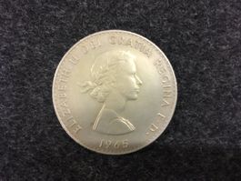 Münze ? Medaille ? 38,5mm x 2,8mm  / 28 GRAMM  1965