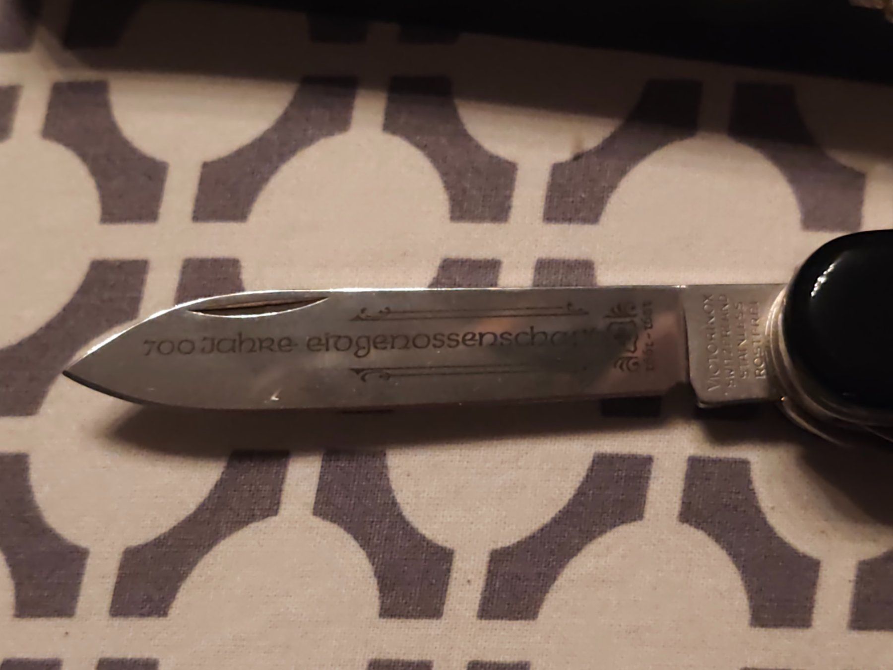 Victorinox Coltelli tascabile: Victorinox 700 Jahre Eidgenossenschaft – Nuovo e nell'imballaggio originale da Murgenthal venduto da Semaphora91 3
