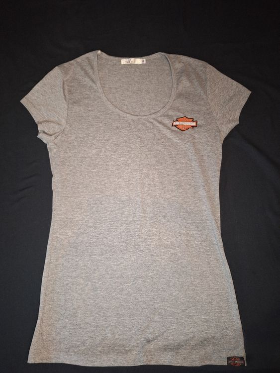 Harley-Davidson T-Shirt Damen Gr.S/M grau G 1