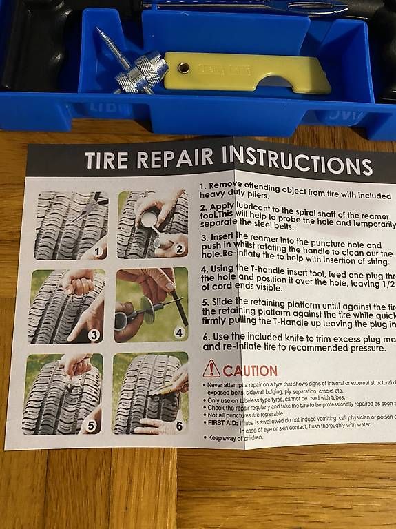 Tutti gli attrezzi: Reifen Reparatur Set – Usato da Volketswil venduto da Ahot 3