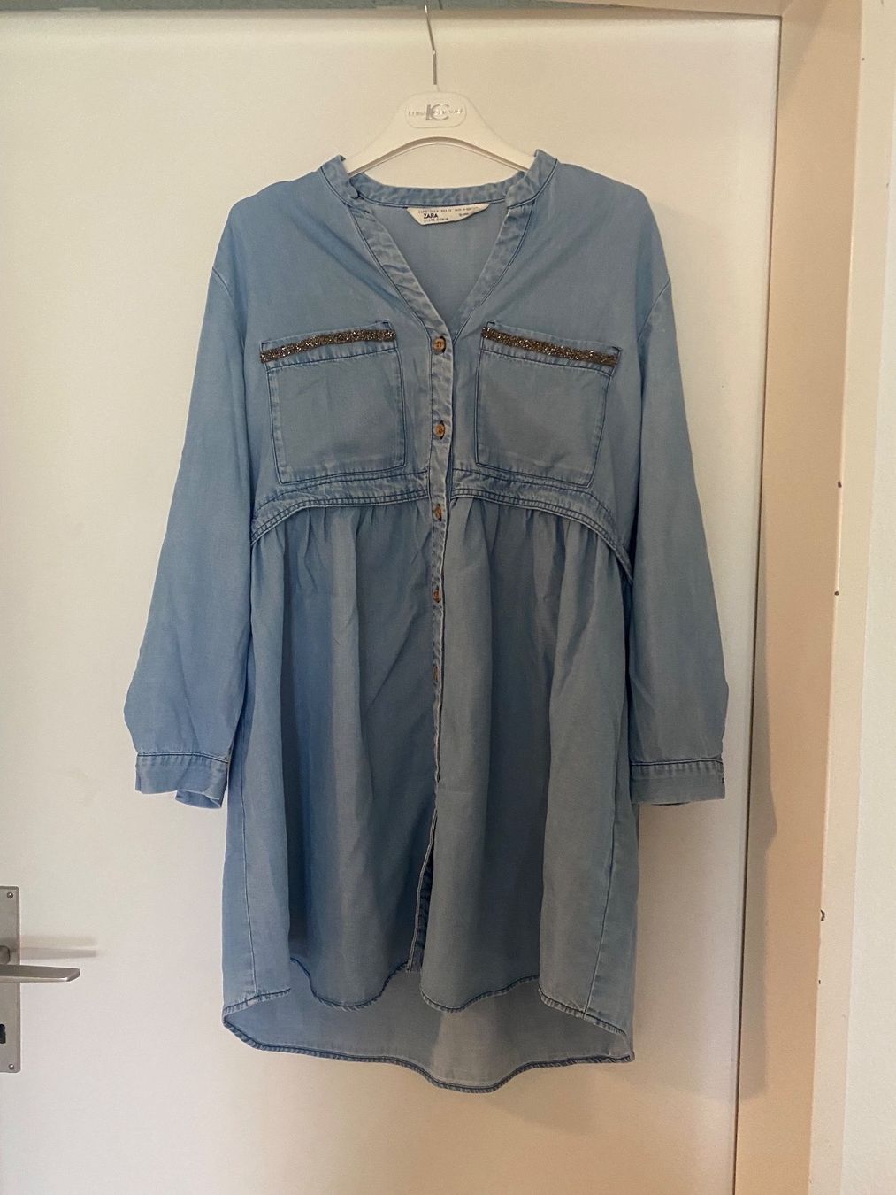 Zara Vestiti: ZARA JEANS HEMDKLEID MIT TASCHEN – Nuovo (secondo la descrizione) da Schlieren venduto da notkrys 2