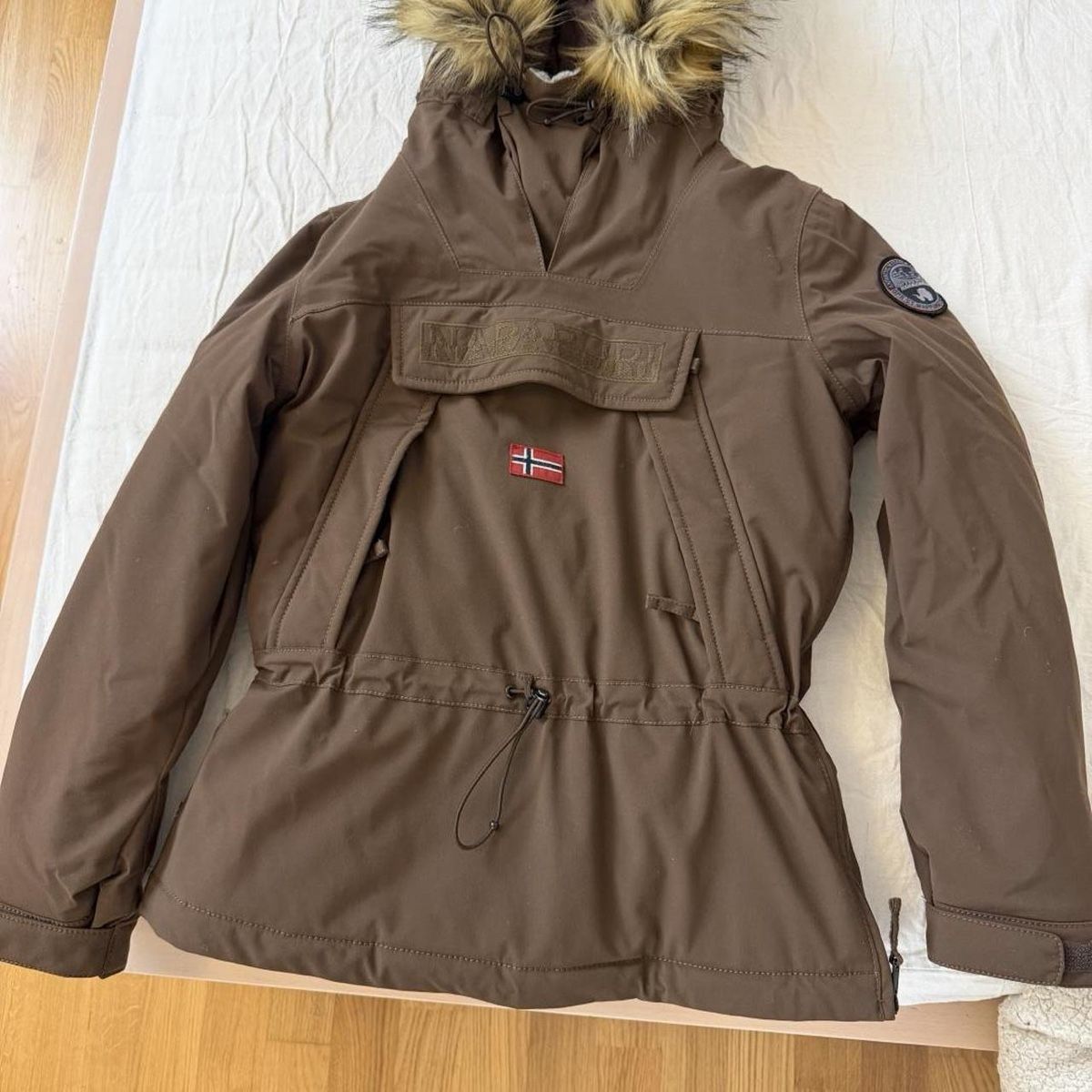 Napapijri Vestes: Napapijri skidoo brown jacket – D'occasion à Vacallo par vavas 1