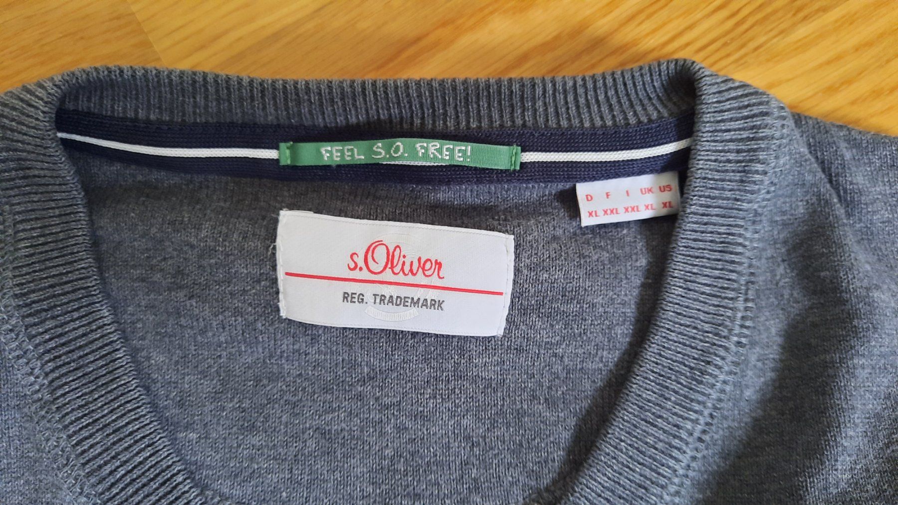 S.Oliver Maglioni & Felpe: ***S. OLIVER*** XL Feinstrickpullover grau – Usato da Wädenswil venduto da H2H_Secondhandshop 3