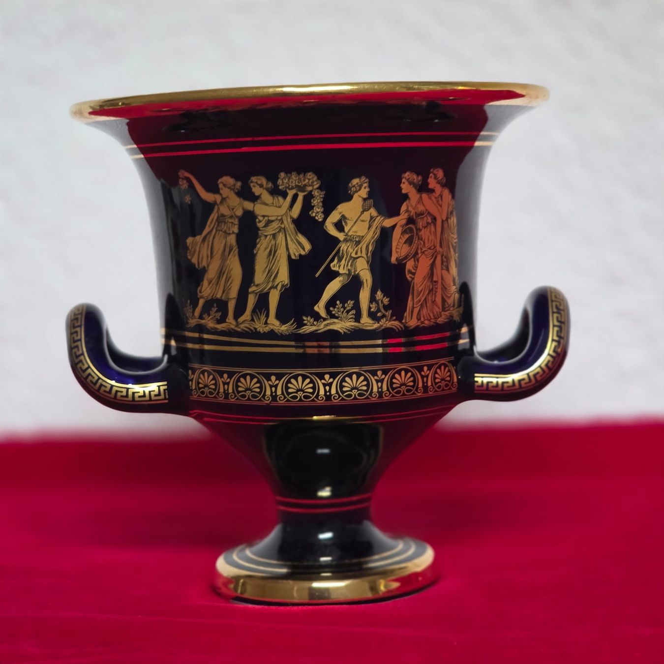 Vasi & Recipienti: Keramik Vase mit Golddekor – Usato da Rheinsulz venduto da Dred