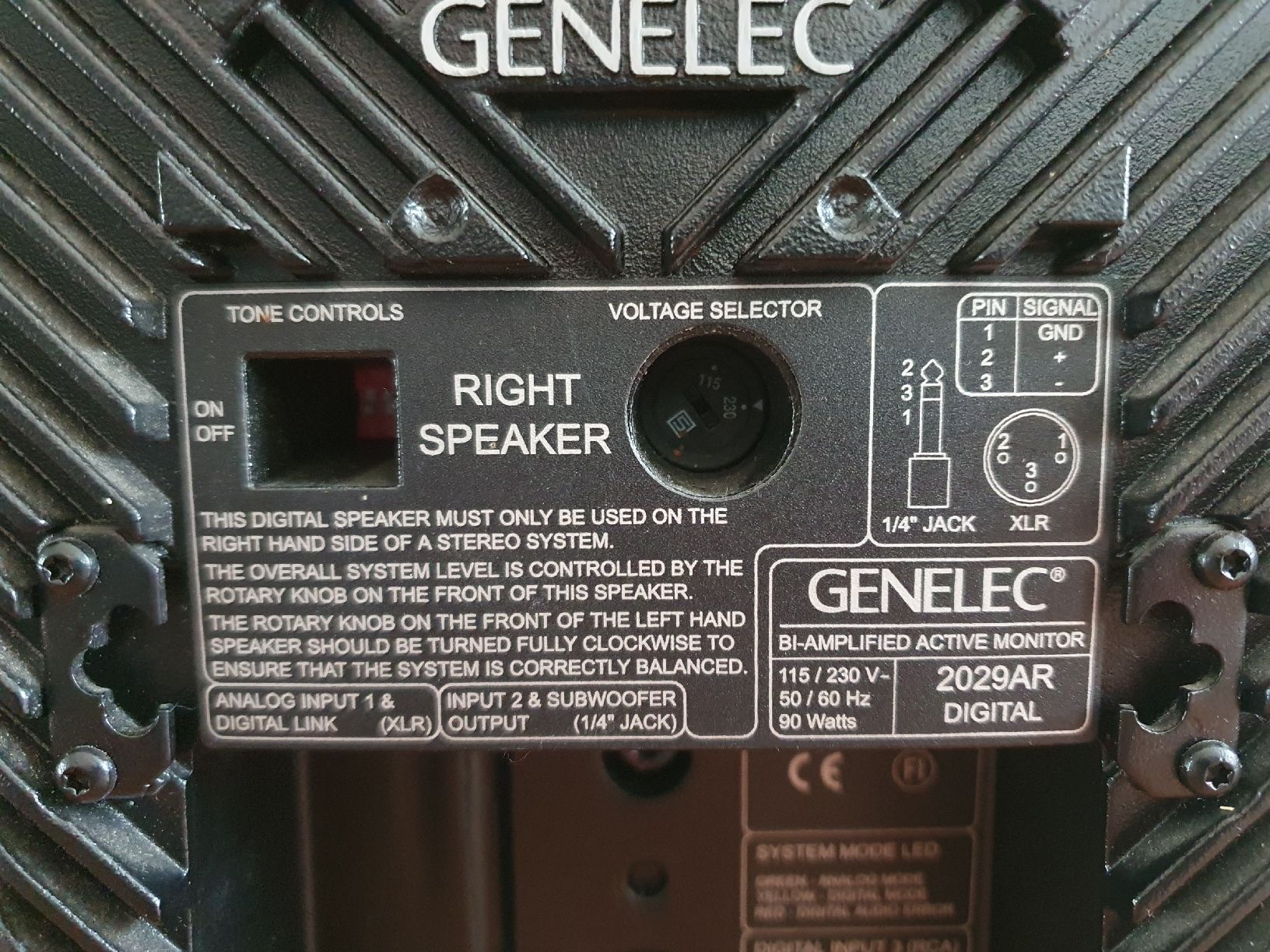 Genelec Casse acustiche: GENELEC 2029AR und 1029A – Usato da Diepoldsau venduto da Knochen 1