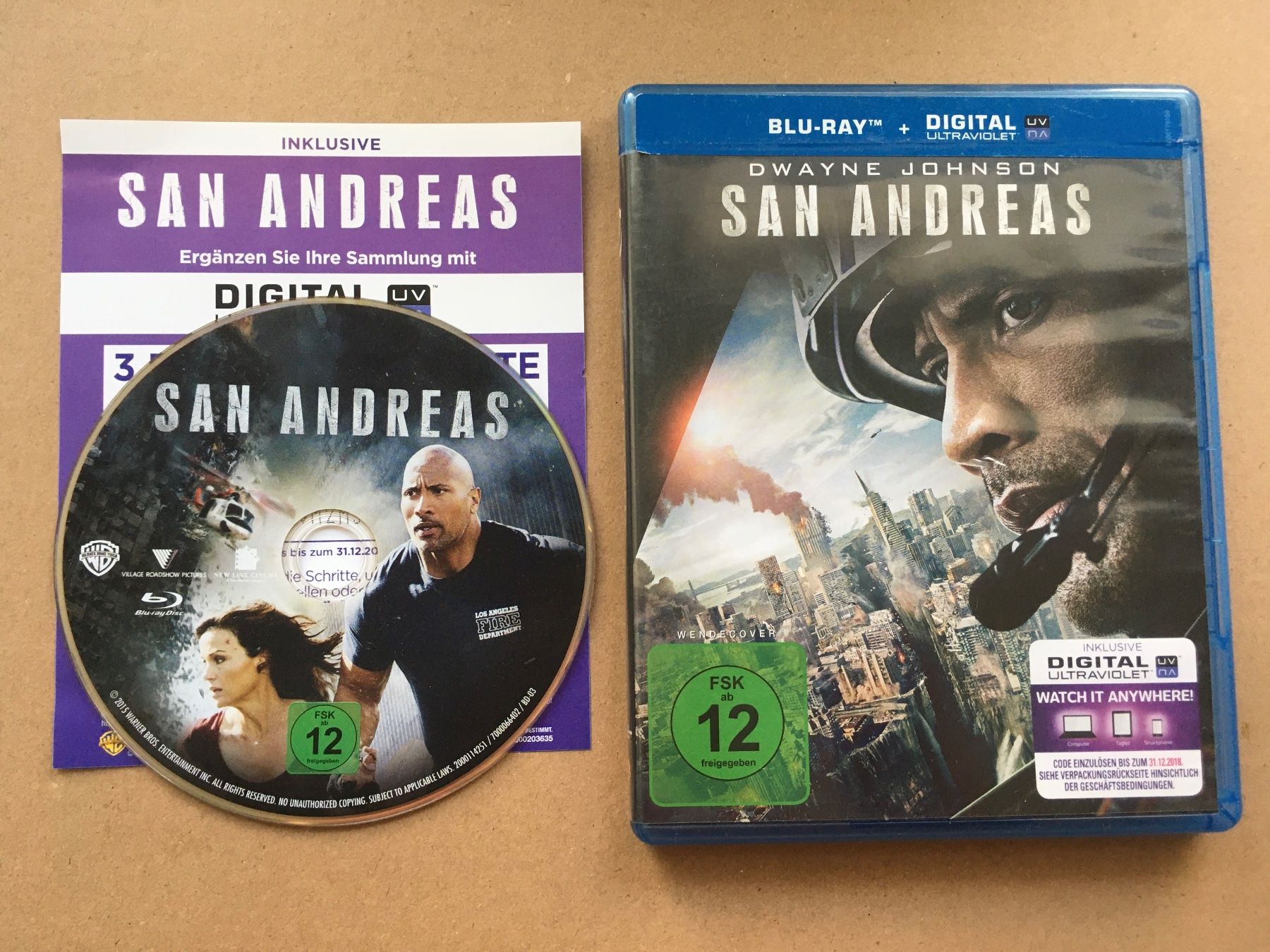 Tutti i DVDs: San Andreas [Blu-ray] – Usato da St.Gallen venduto da MedienJoe