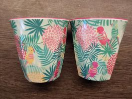 2 Stück Becher Rice Denmark neu