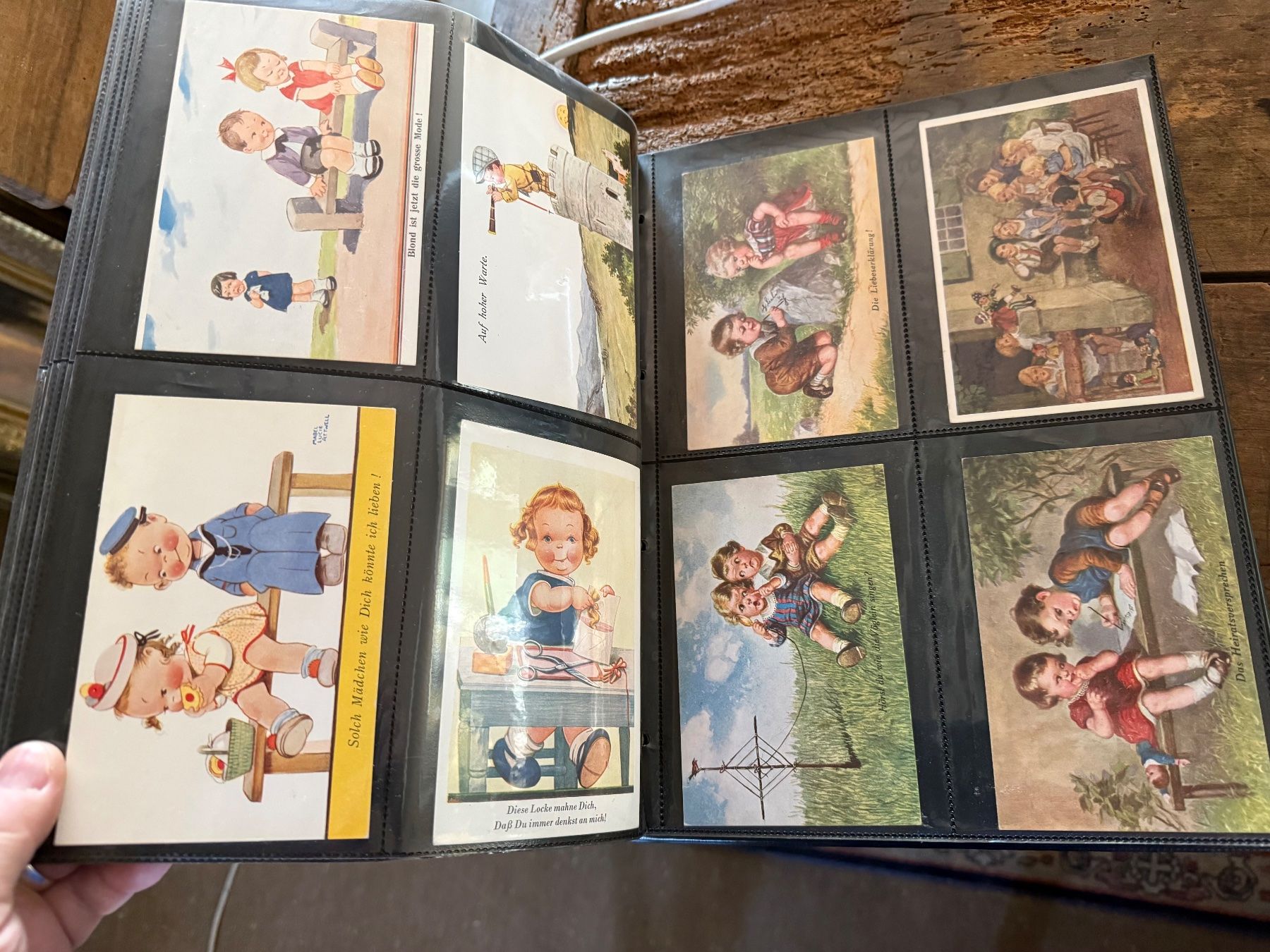 Ansichtskarten: Ansichtskarten Album mit ca. 160 Karten Postkarten – Gebraucht aus Bern von Jwpm66 9