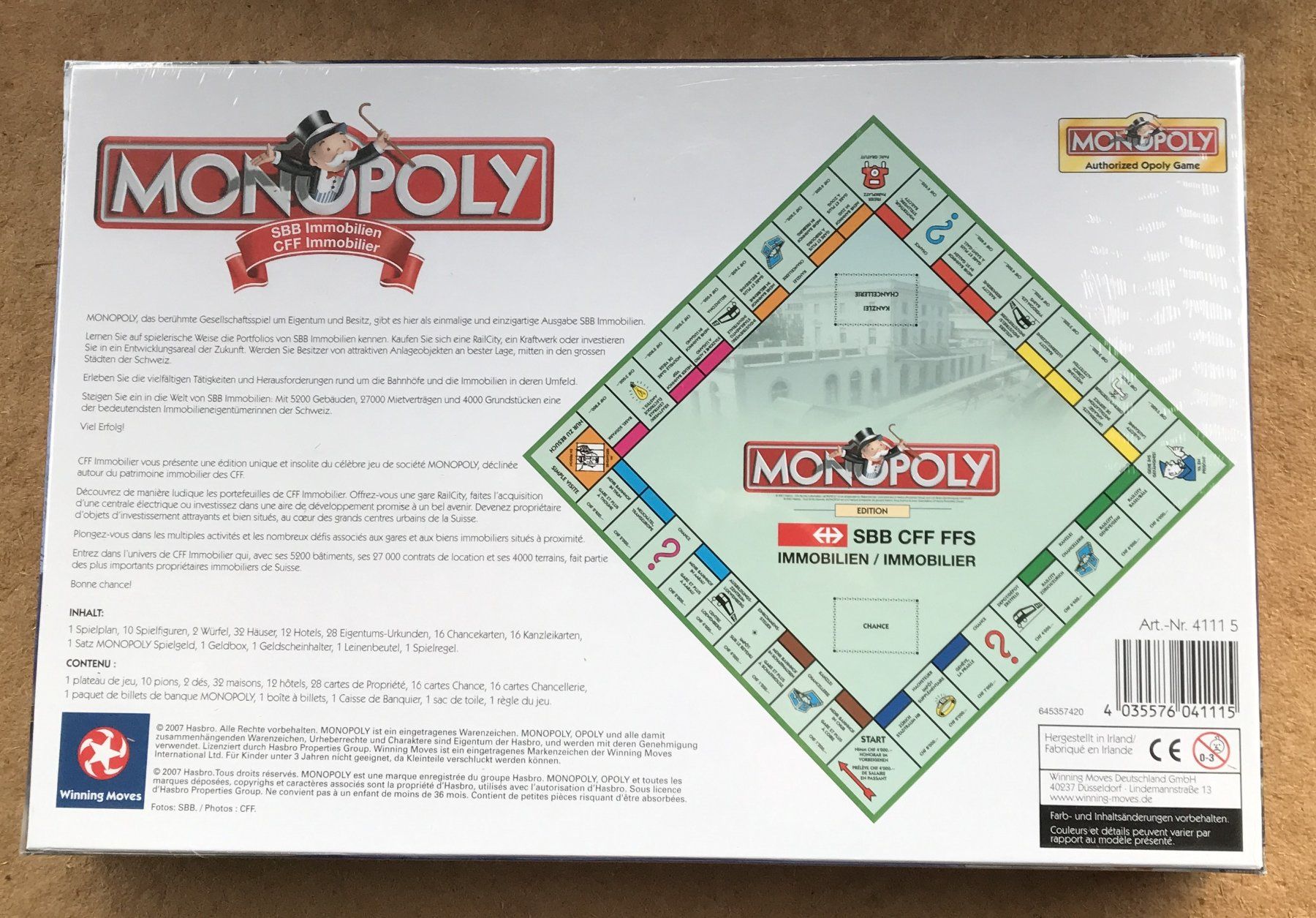 Spiele: MONOPOLY – Neu und originalverpackt aus Ostermundigen von  3