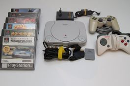 Sony Playstation one (PS1) mit Spielen