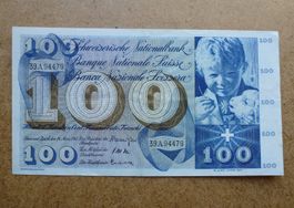 ++ 100.- Franken 28. März 1963