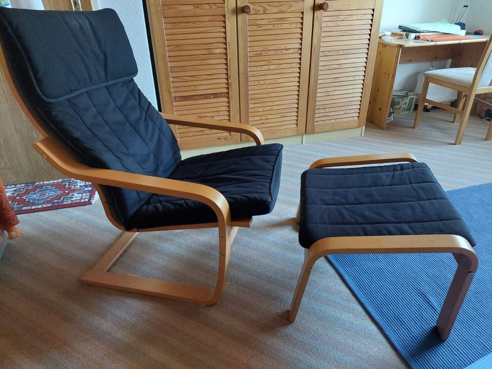Poang Sessel Bezug Altes Modell