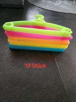 Bunte Kinderkleiderbügel - 19 Stk.