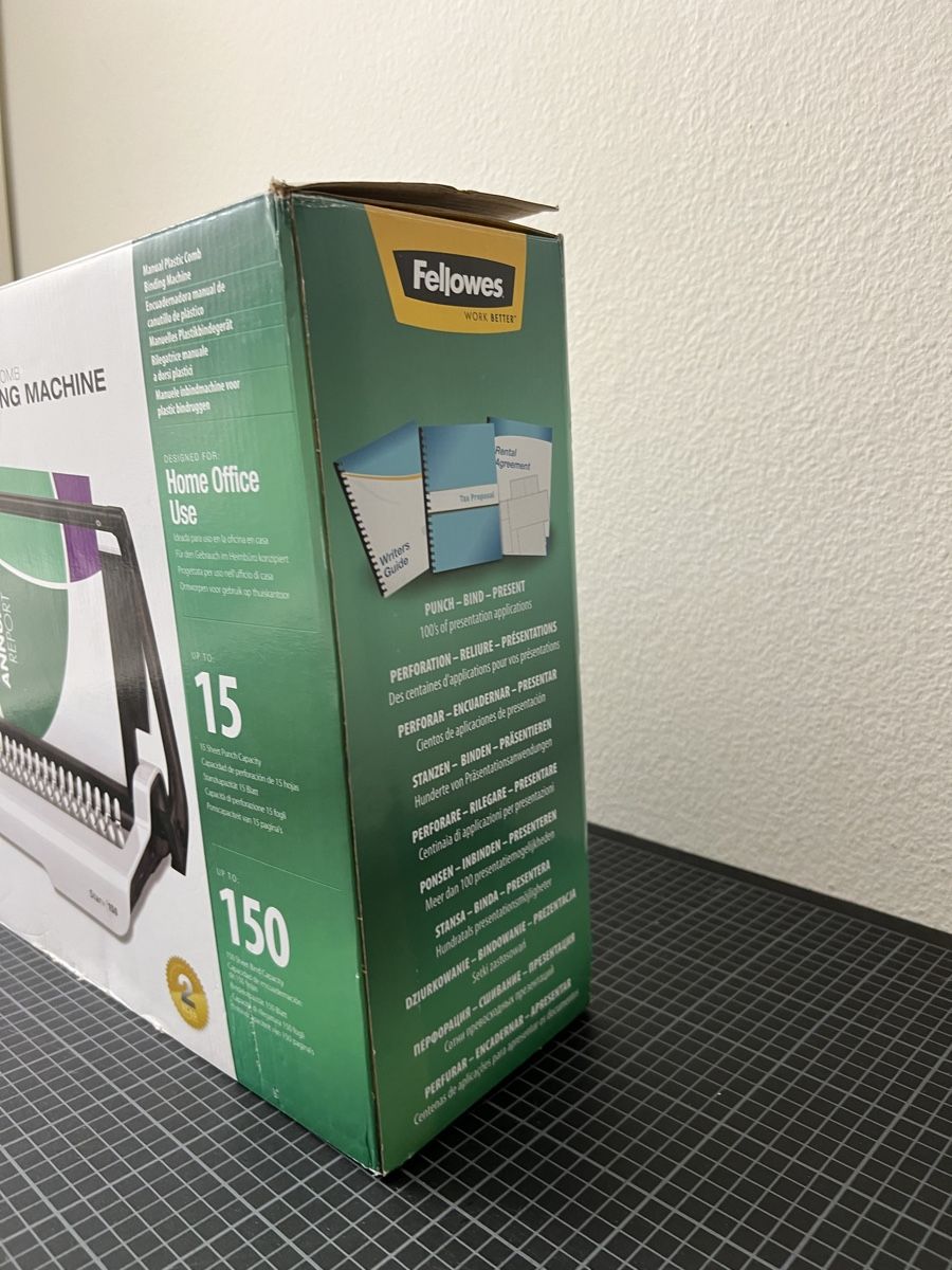 Fellowes Bindegeräte: Fellowes Star 150 Bindegerät – Neu und originalverpackt aus Zürich von florian.kilian 1