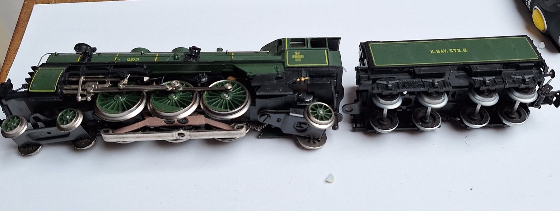 Märklin Modellini di ferrovie: Märklin Dampflokomotive 3093 – Usato da Züberwangen venduto da Christine55 1