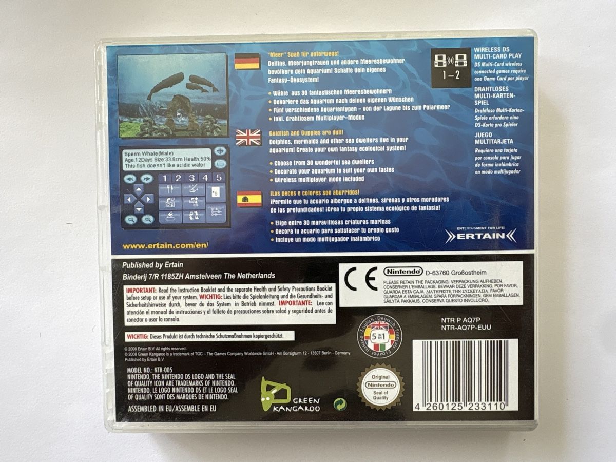 Spiele: Aquarium By DS - Nintendo DS – Gebraucht aus Neuchâtel von Market_Dematos 1