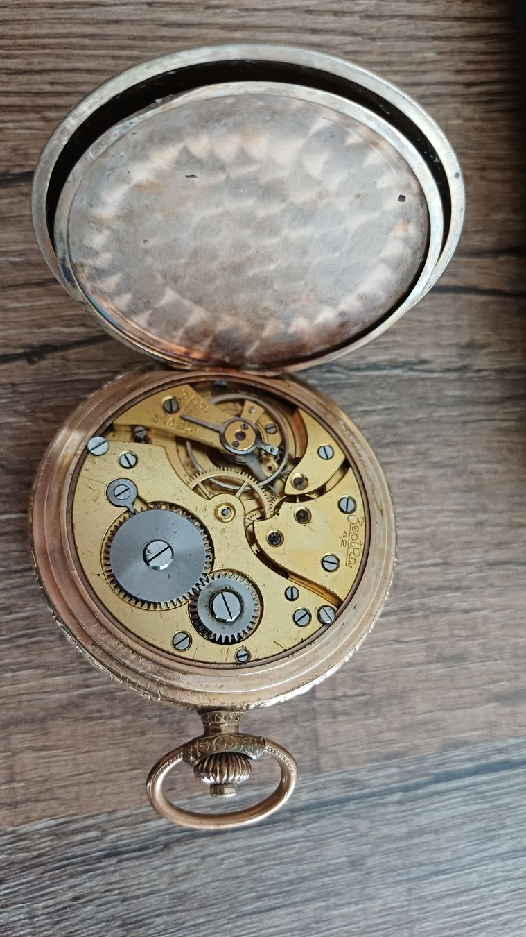 Orologi: Gousset ZENTRA plaqué or 20 microns – Usato da PORRENTRUY venduto da Davide6876 2