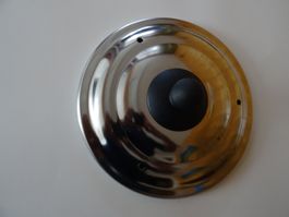 5 Stück Deckel Edelstahl mit Griff neu 20 cm